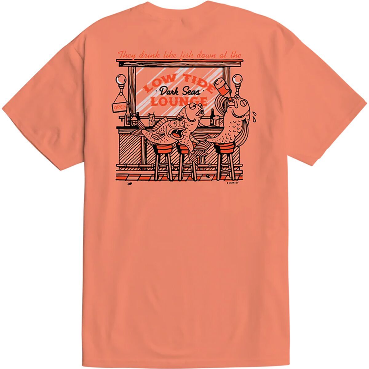 Dark Seas Bar Stool-T-Shirt - Men