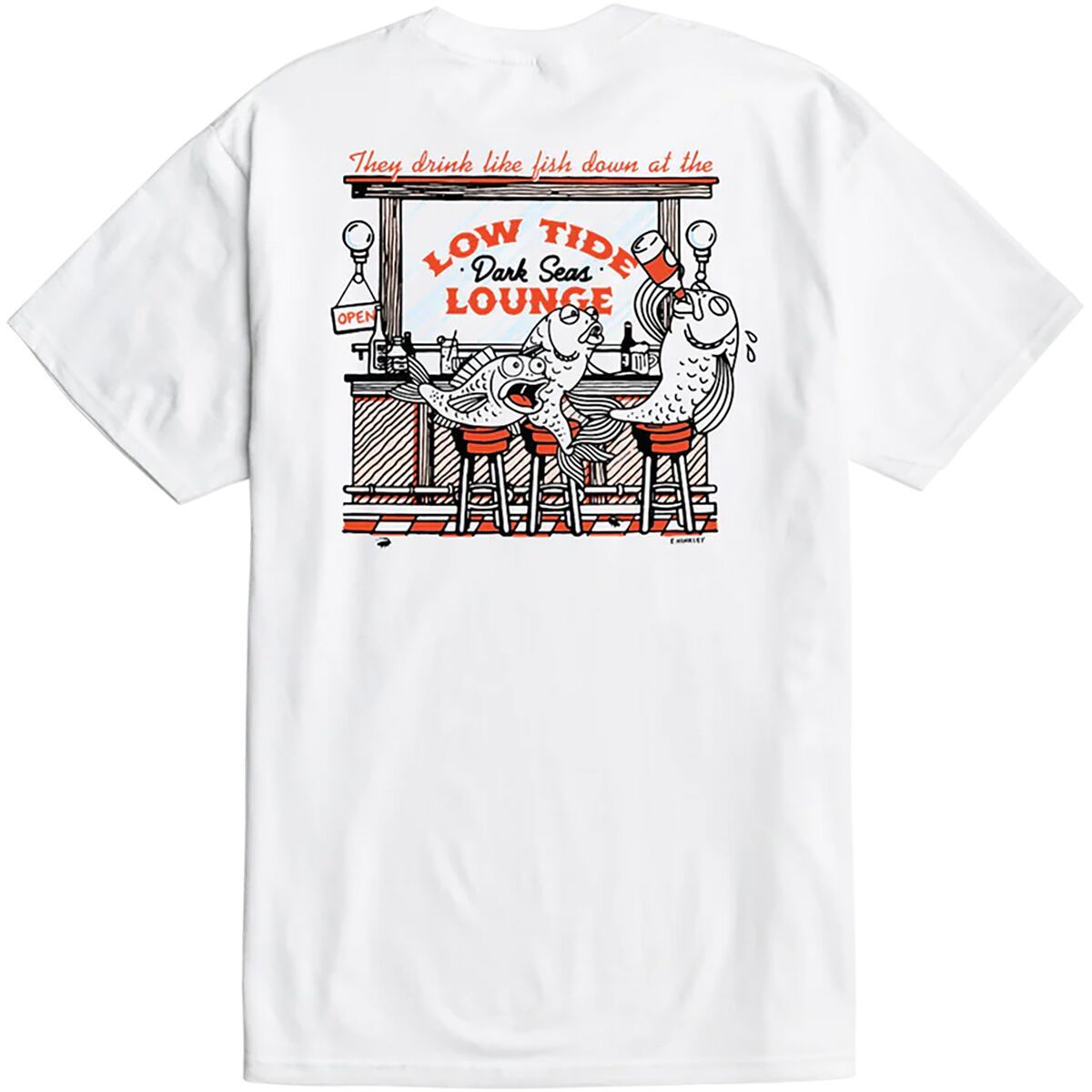 Dark Seas Bar Stool-T-Shirt - Men