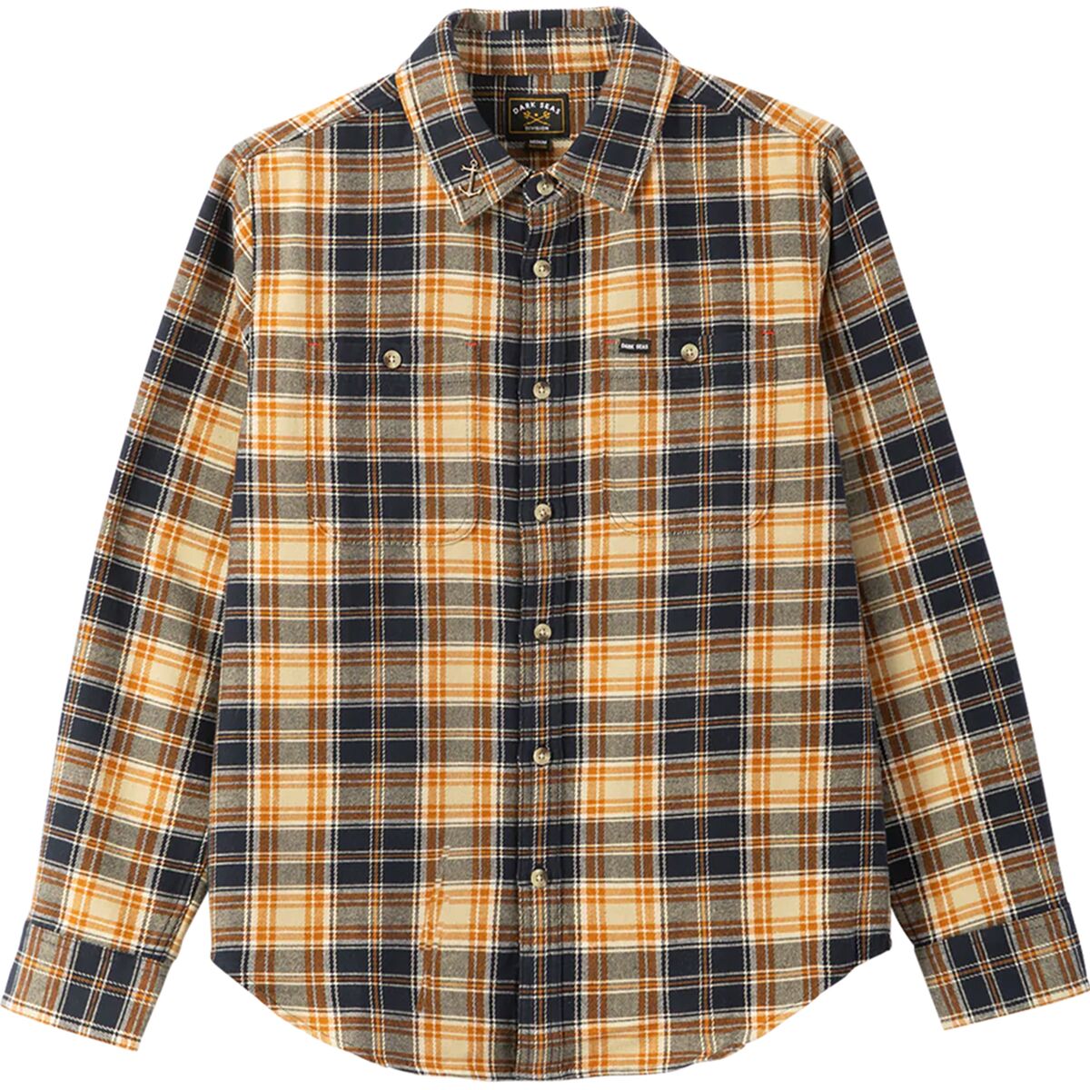 Image of Dark Seas Cimmeron Woven Shirt - Men's Navy, M