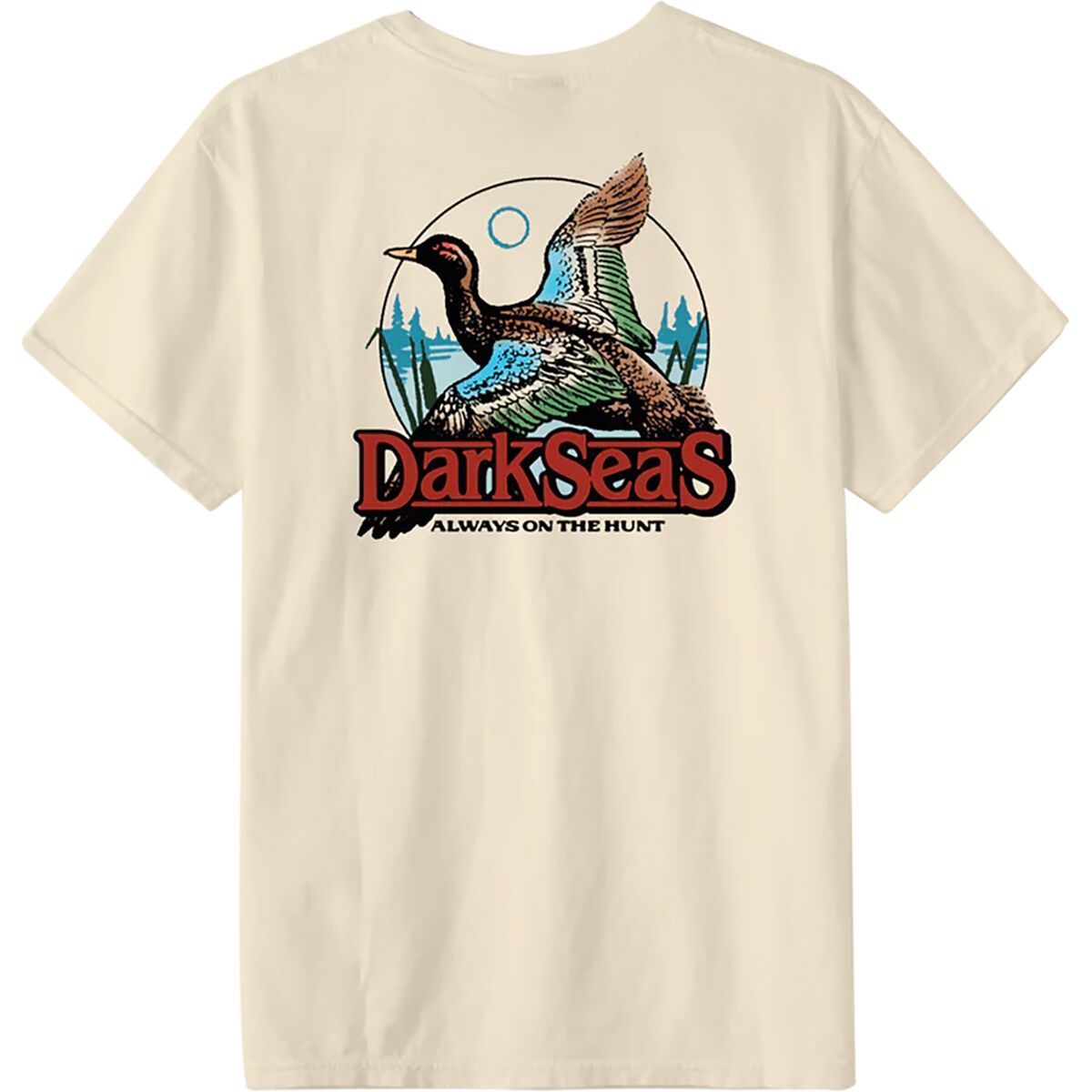 Image of Dark Seas Duck Pond T-Shirt - Men's Tofu, L