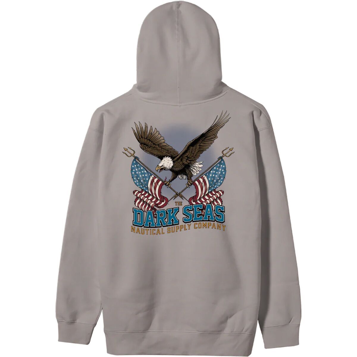 Image of Dark Seas Unified Fleece Hoodie - Men's Cement, L