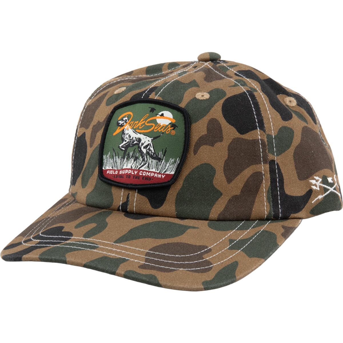 Dark Seas Heeler Hat Camo, One Size