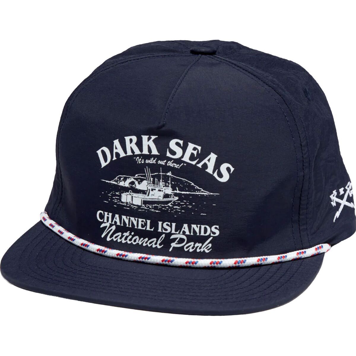 Dark Seas Park Hat Dark Navy, One Size