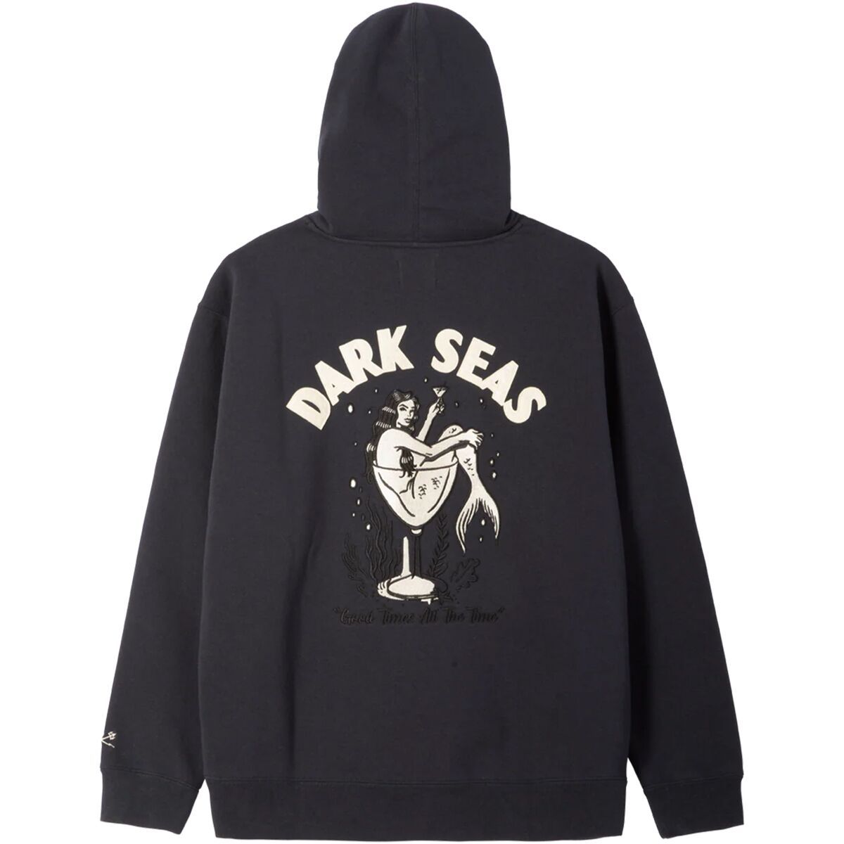 Image of Dark Seas Burkhart Heavyweight Fleece Hoodie - Men's Navy, XXL