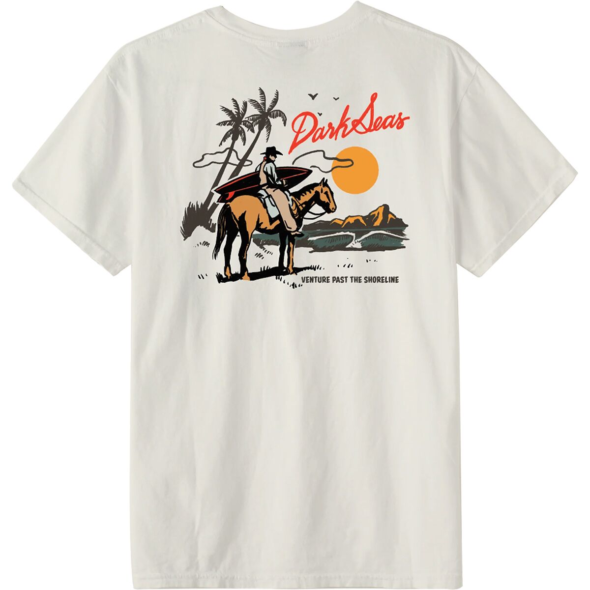 Image of Dark Seas Ransack T-Shirt - Men's Antique White, M