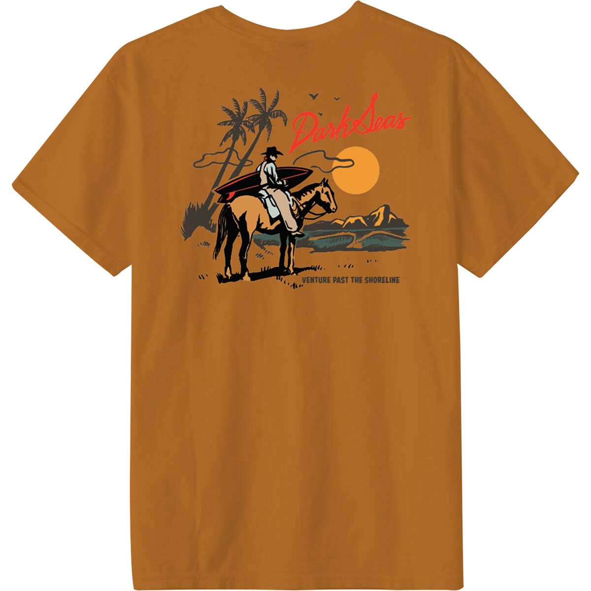 Image of Dark Seas Ransack T-Shirt - Men's Honey Ginger, M