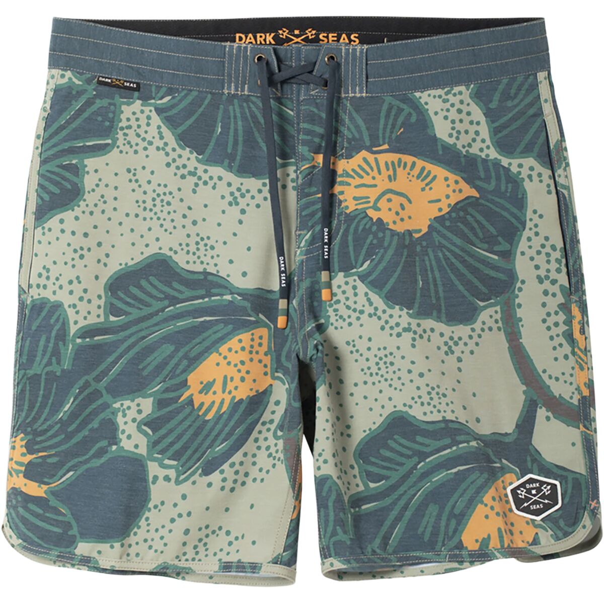 Image of Dark Seas Sennit Boardshort - Men's Aloe, 38