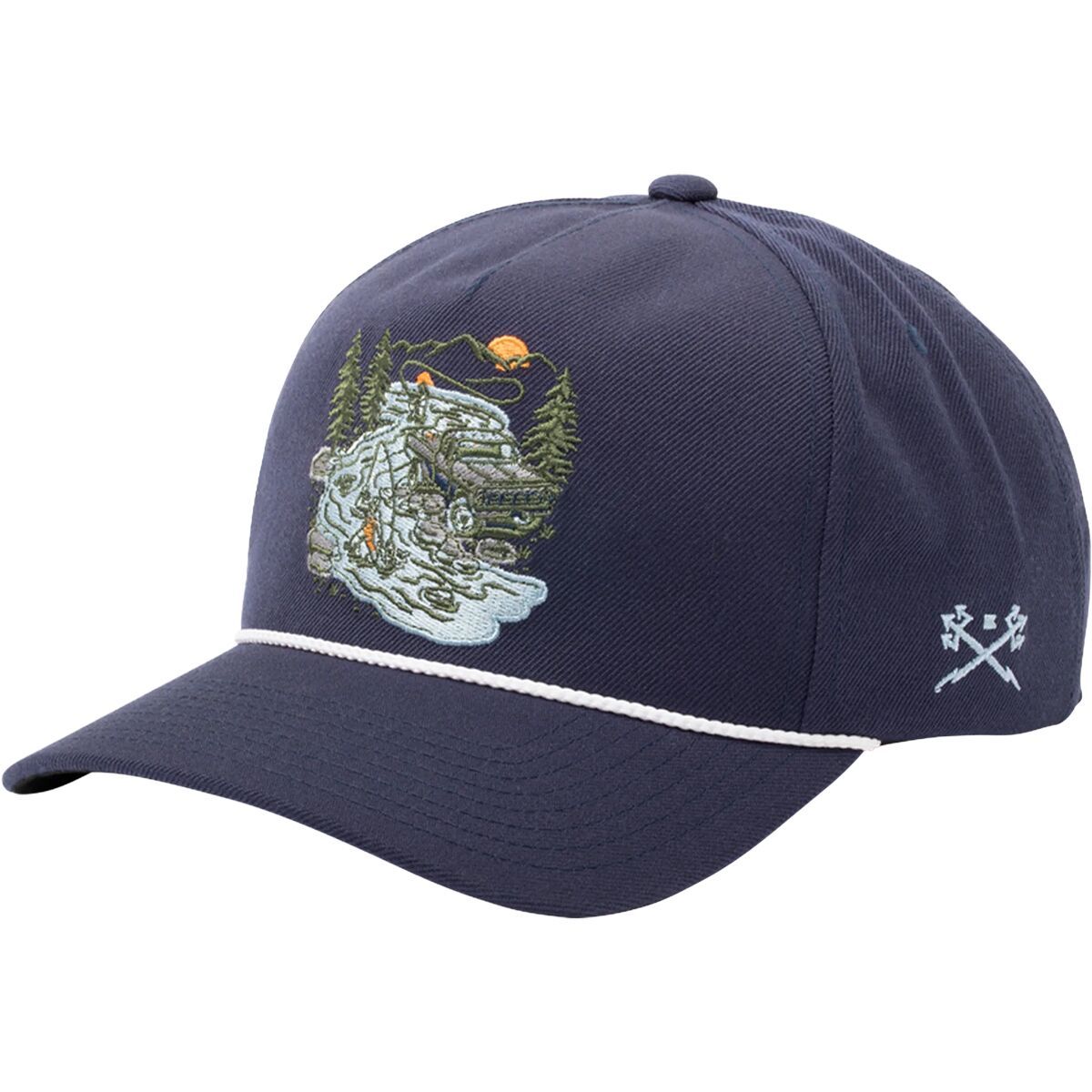 Image of Dark Seas Off Road Hat Navy, One Size