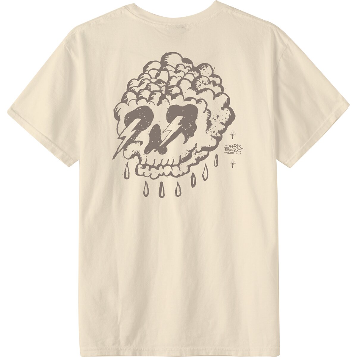 Image of Dark Seas Electric Eyes T-Shirt - Men's Tofu, XXL