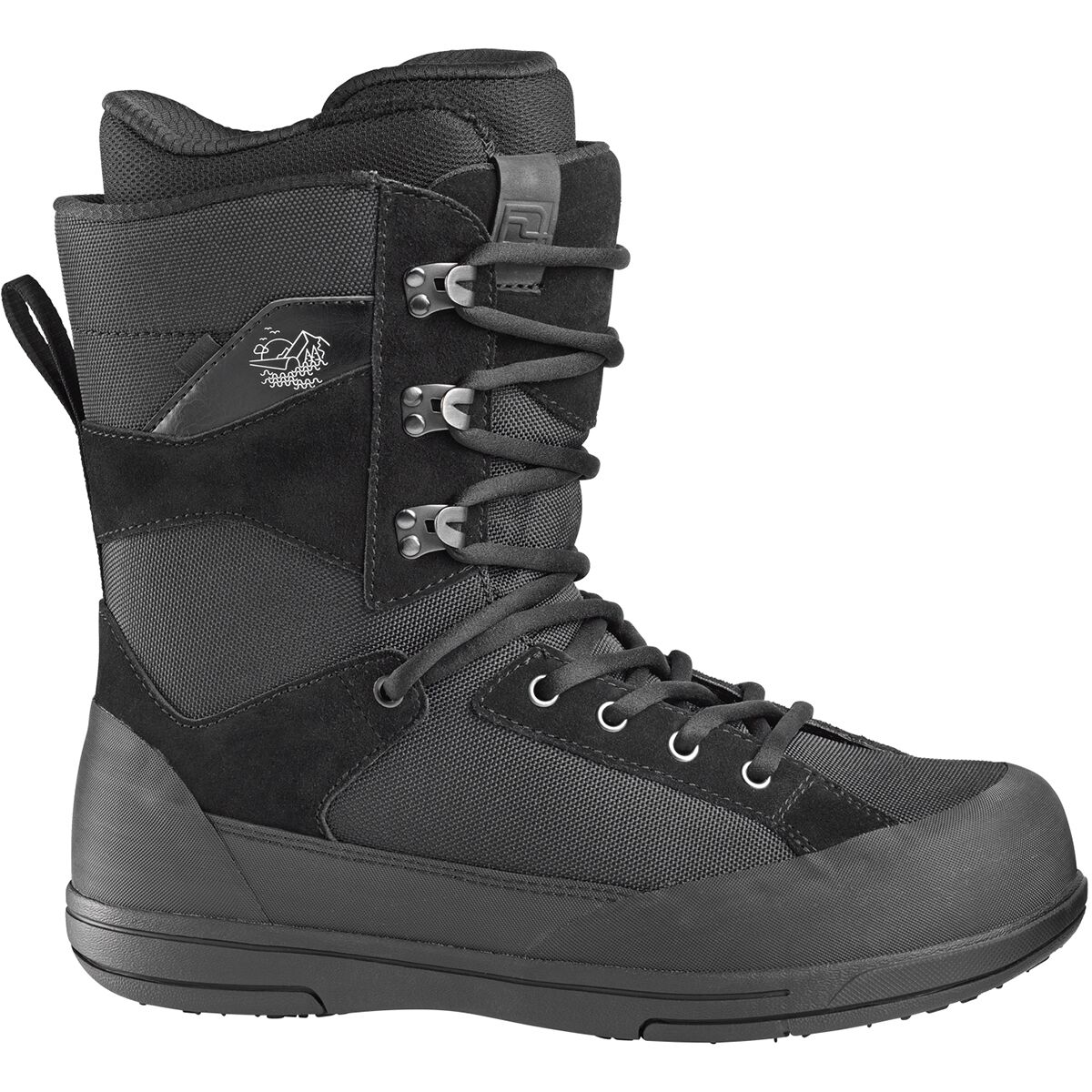 Image of Deeluxe Footloose 2 Powsurf Boot - Men's Black, 9.0