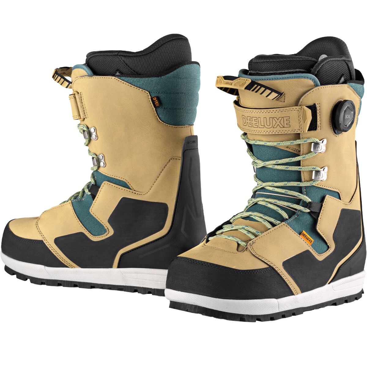 Deeluxe X-Plorer Snow Board Boot in gravity green Deeluxe 24/25 Snowboard boots overview main image 3