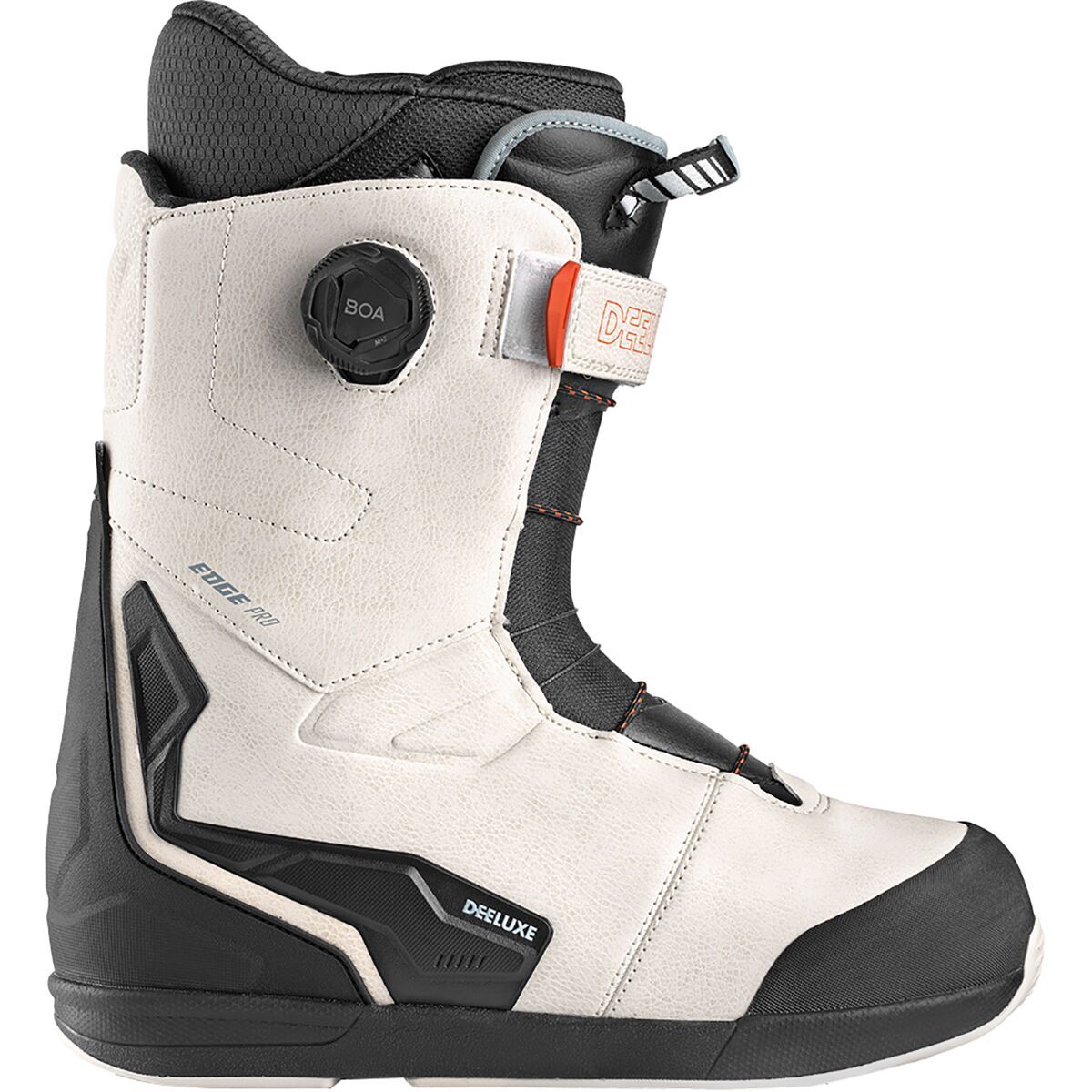 Deeluxe Edge Pro Boa Snowboard Boot - 2025 Light Grey, 30.0