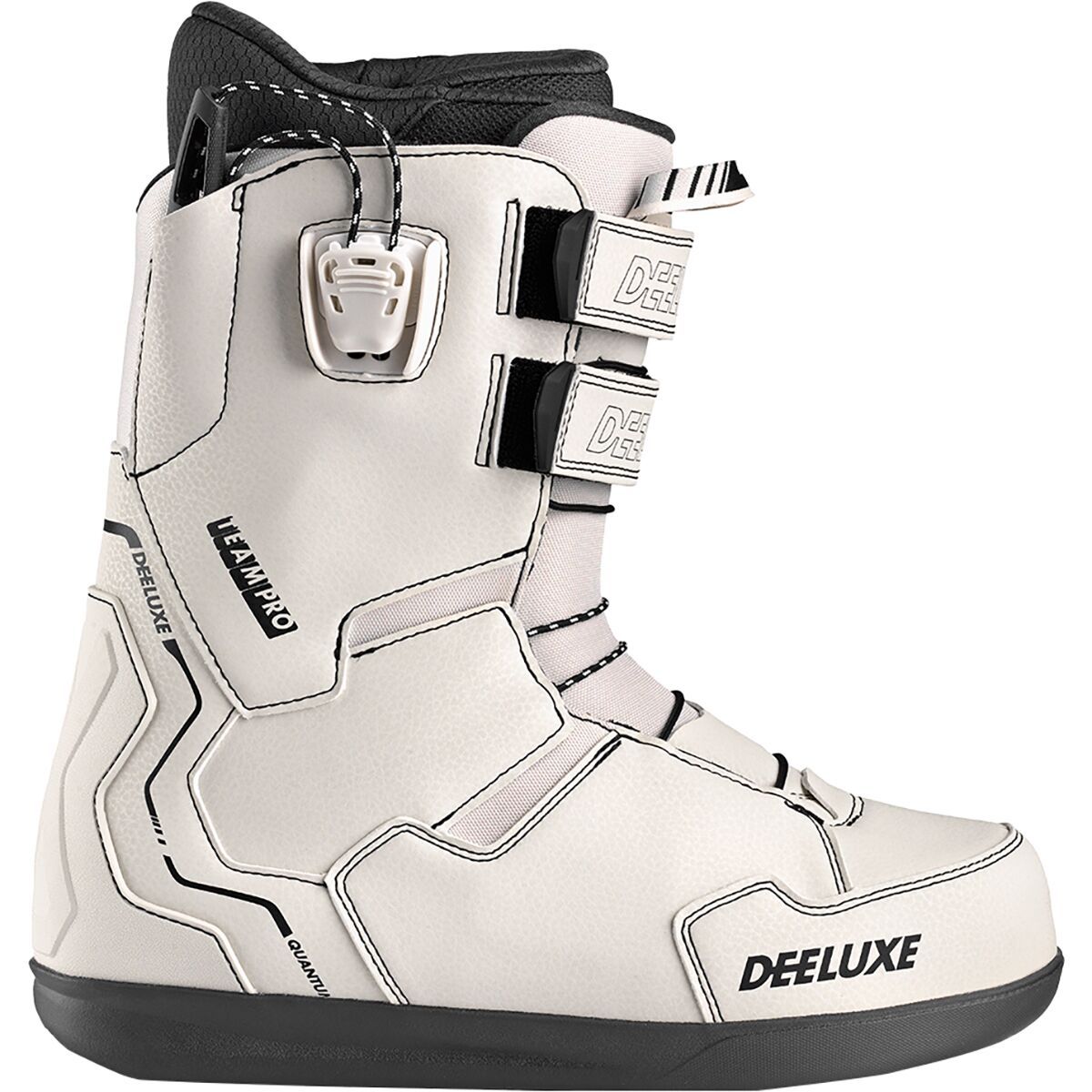Deeluxe Team PRO Snowboard Boot - 2025 Light Grey, 30.0