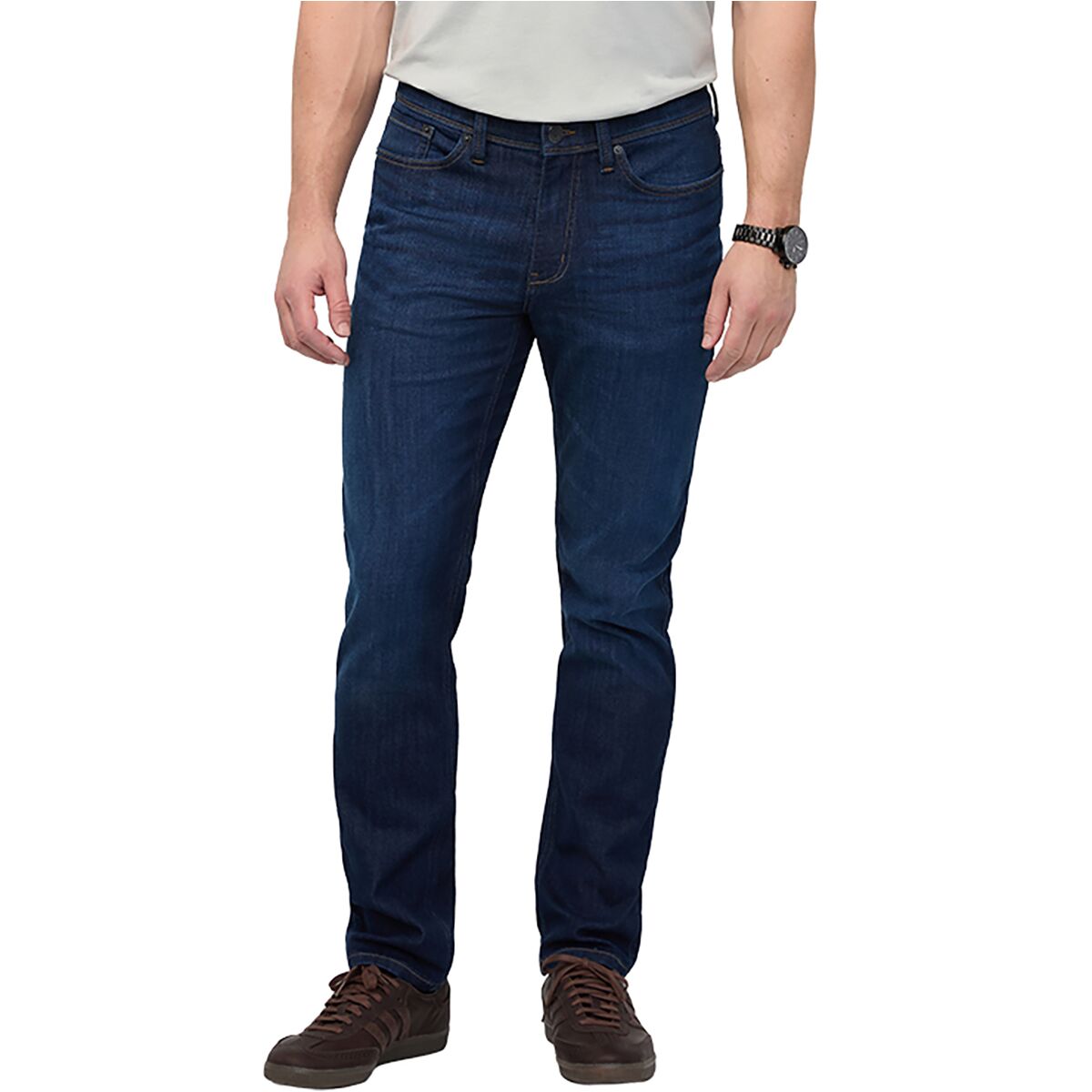 Image of DU/ER Performance Denim Slim Jean - Men's Marina Blue, 31x32
