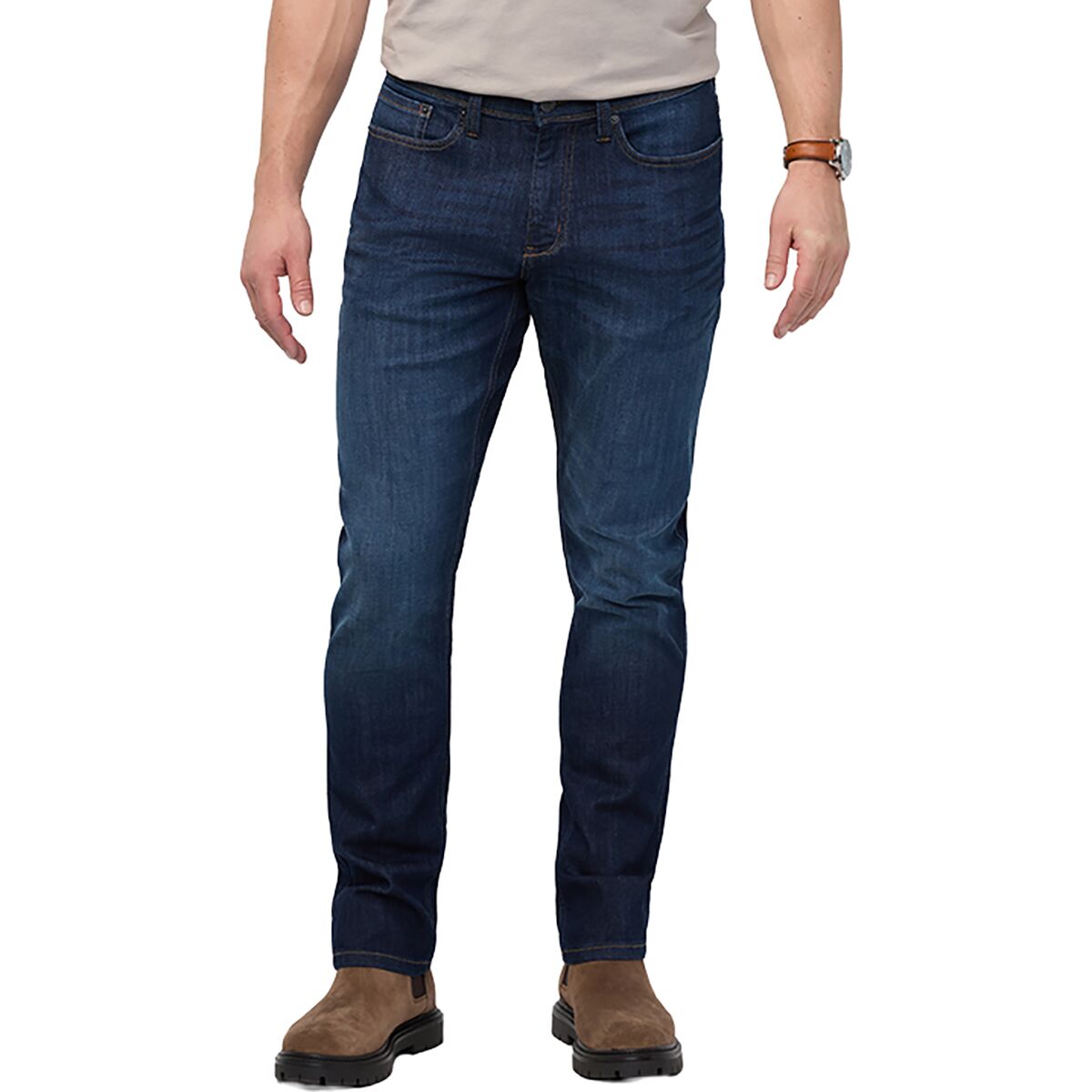 Image of DU/ER Performance Denim Relaxed Jean - Men's Marina Blue, 34x34