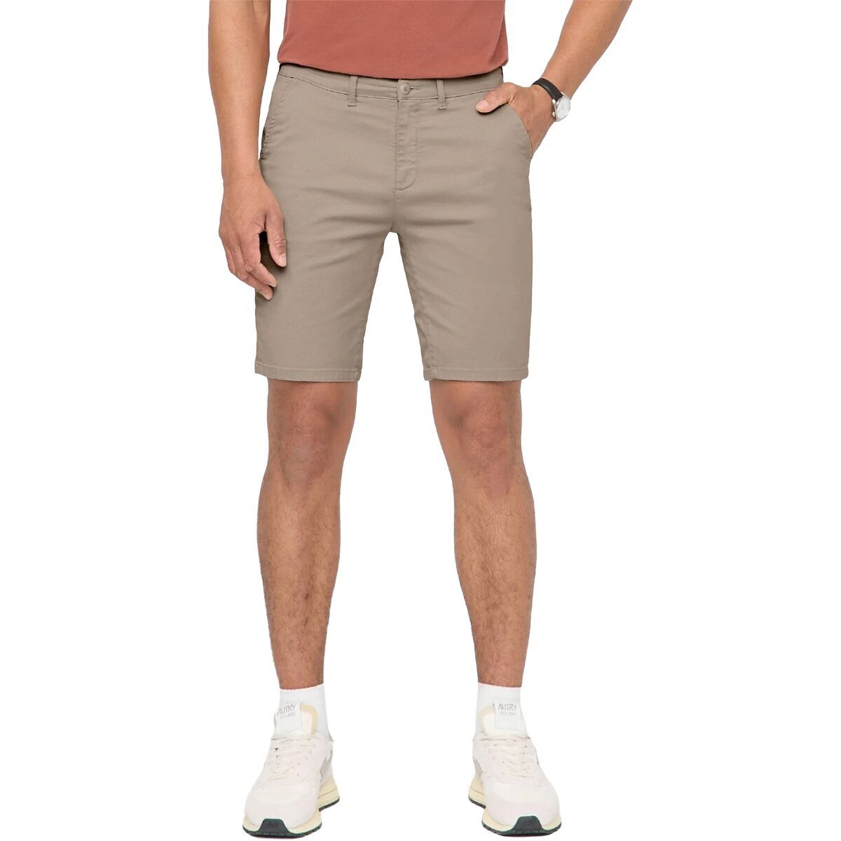 Image of DU/ER Live Free Journey 7in Short - Men's Sandstone, 33