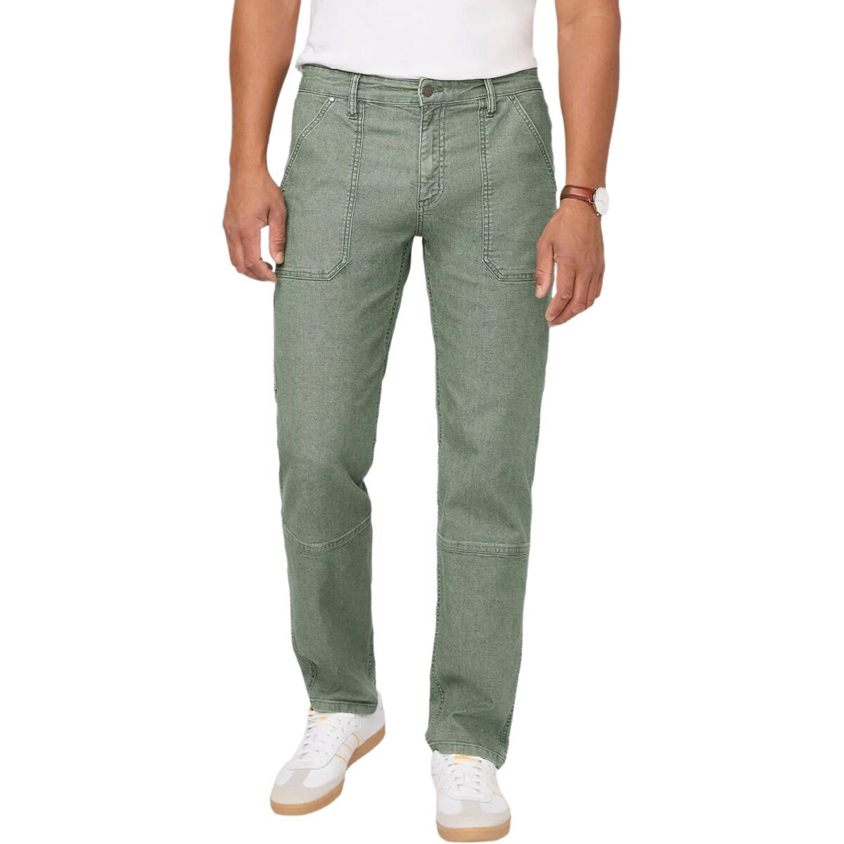 Image of DU/ER Stretch Canvas Utility Pant - Men's Pine, 30x32