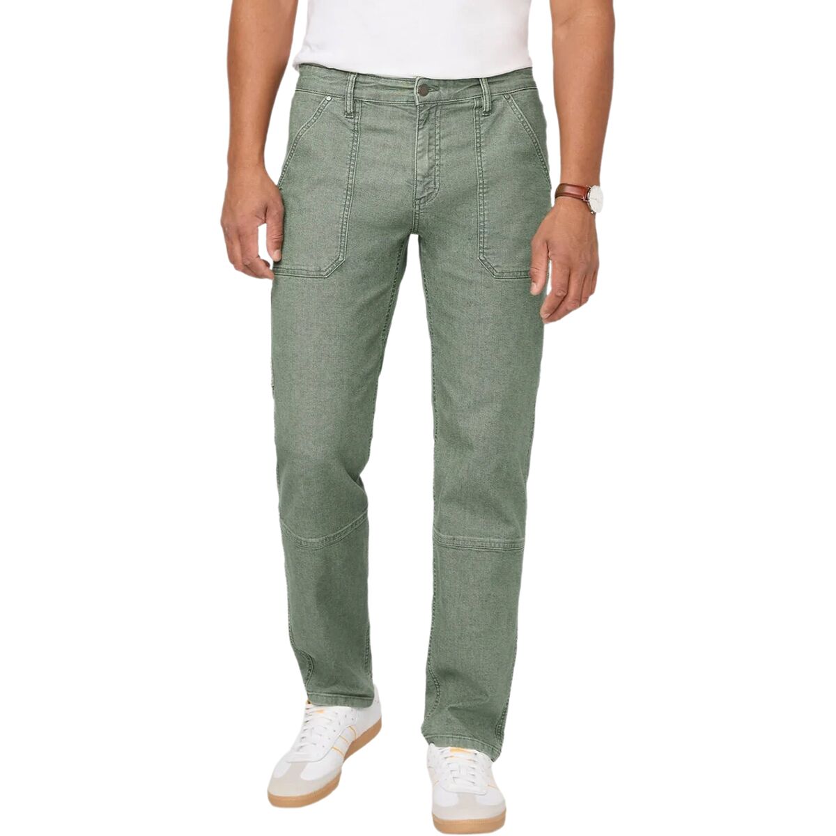 Image of DU/ER Stretch Canvas Utility Pant - Men's Pine, 36x32