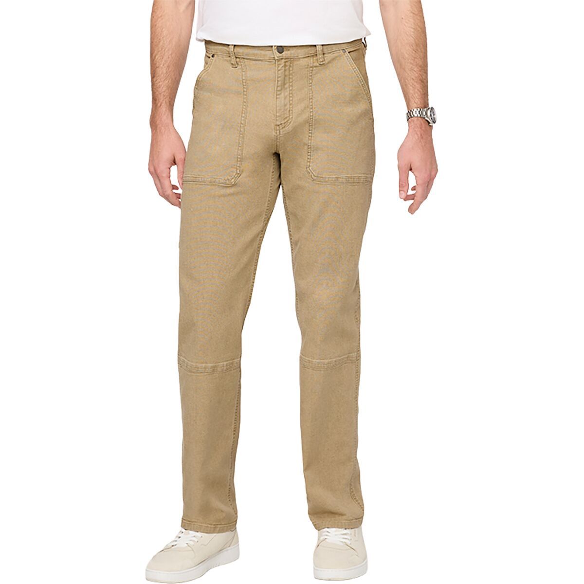 Image of DU/ER Stretch Canvas Utility Pant - Men's Tan, 34x30