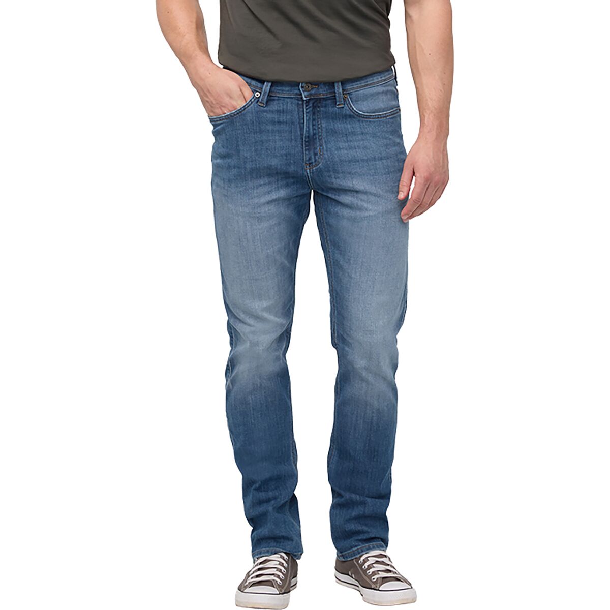 Image of DU/ER Performance Denim Slim Straight Pant - Men's Vintage Cascade, 38x32