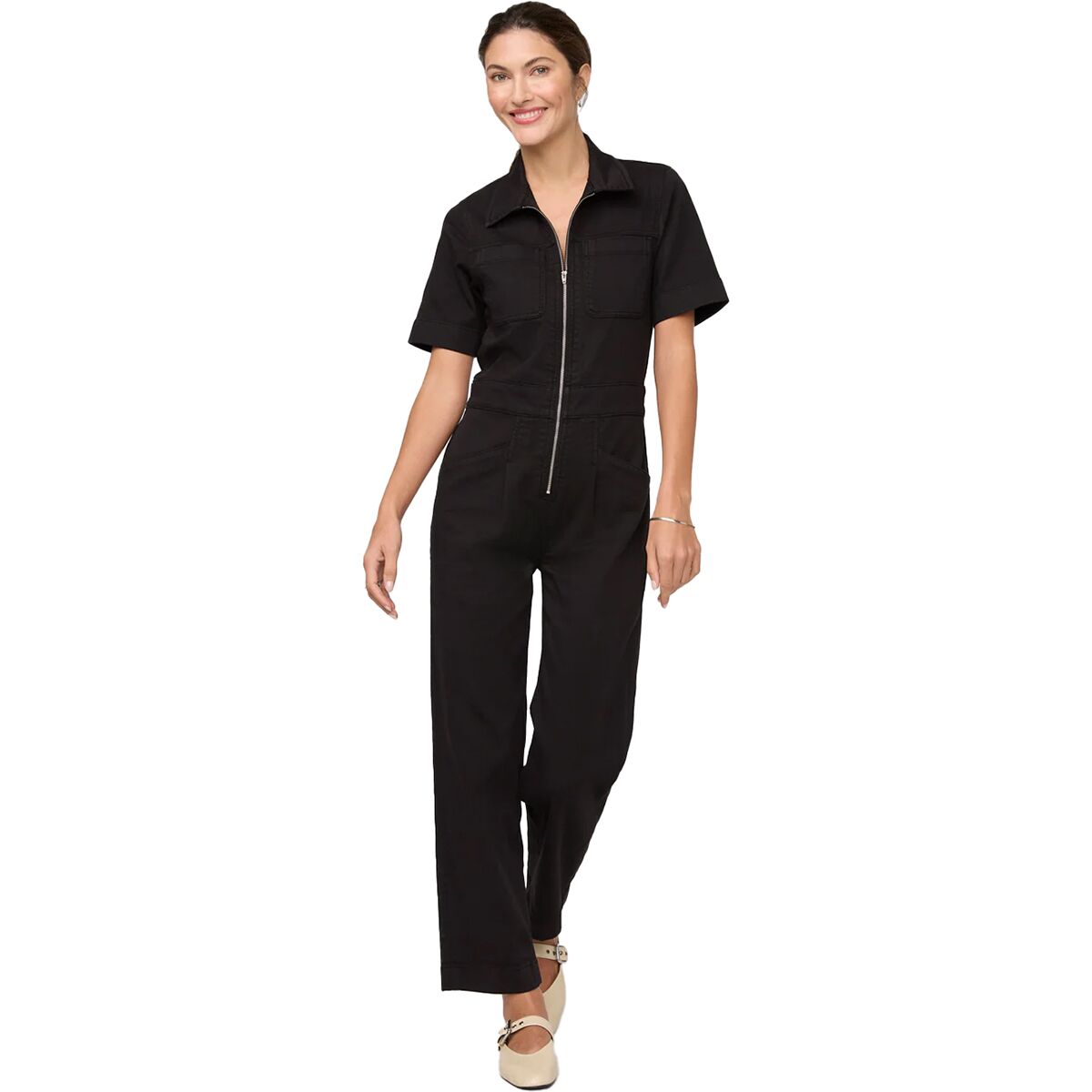 Image of DU/ER LuxTwill Boiler Suit - Women's Black, XS