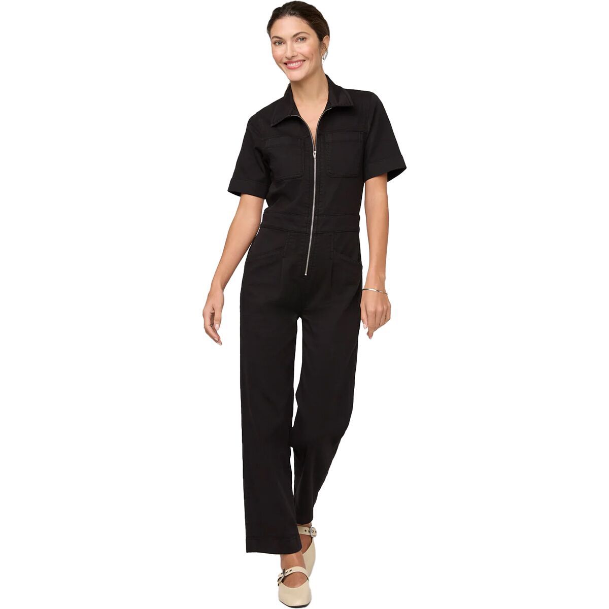 Image of DU/ER LuxTwill Boiler Suit - Women's Black, L