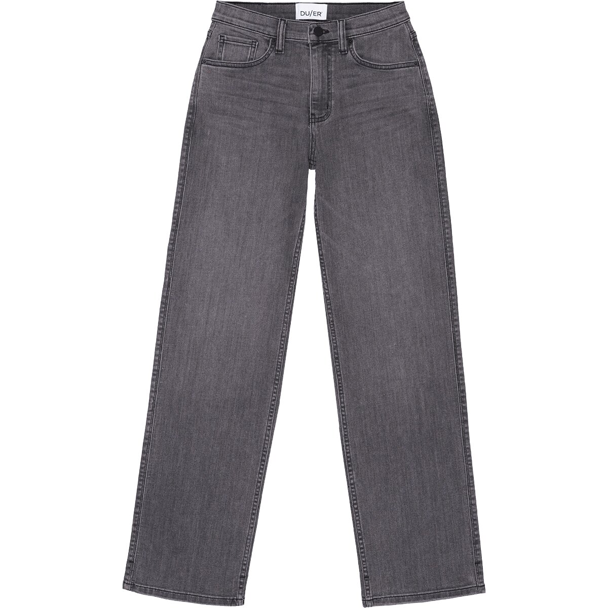 Image of DU/ER Performance Denim Mid Rise Straight Pant - Women's Stirling, 30x30
