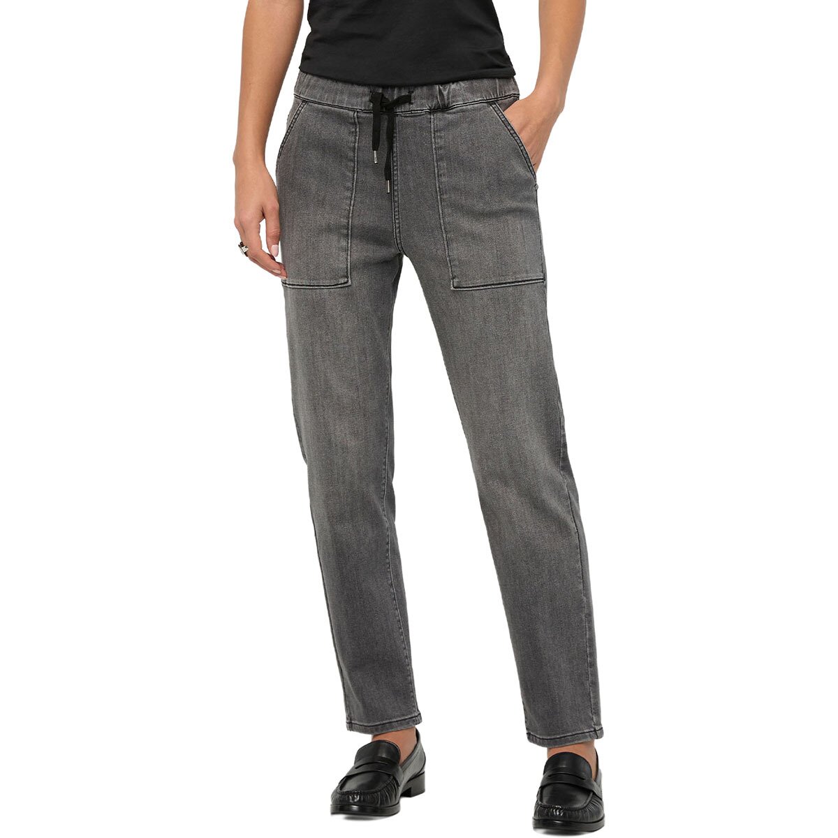 Image of DU/ER Performance Denim Harbour Pant - Women's Black Ash, Lx29