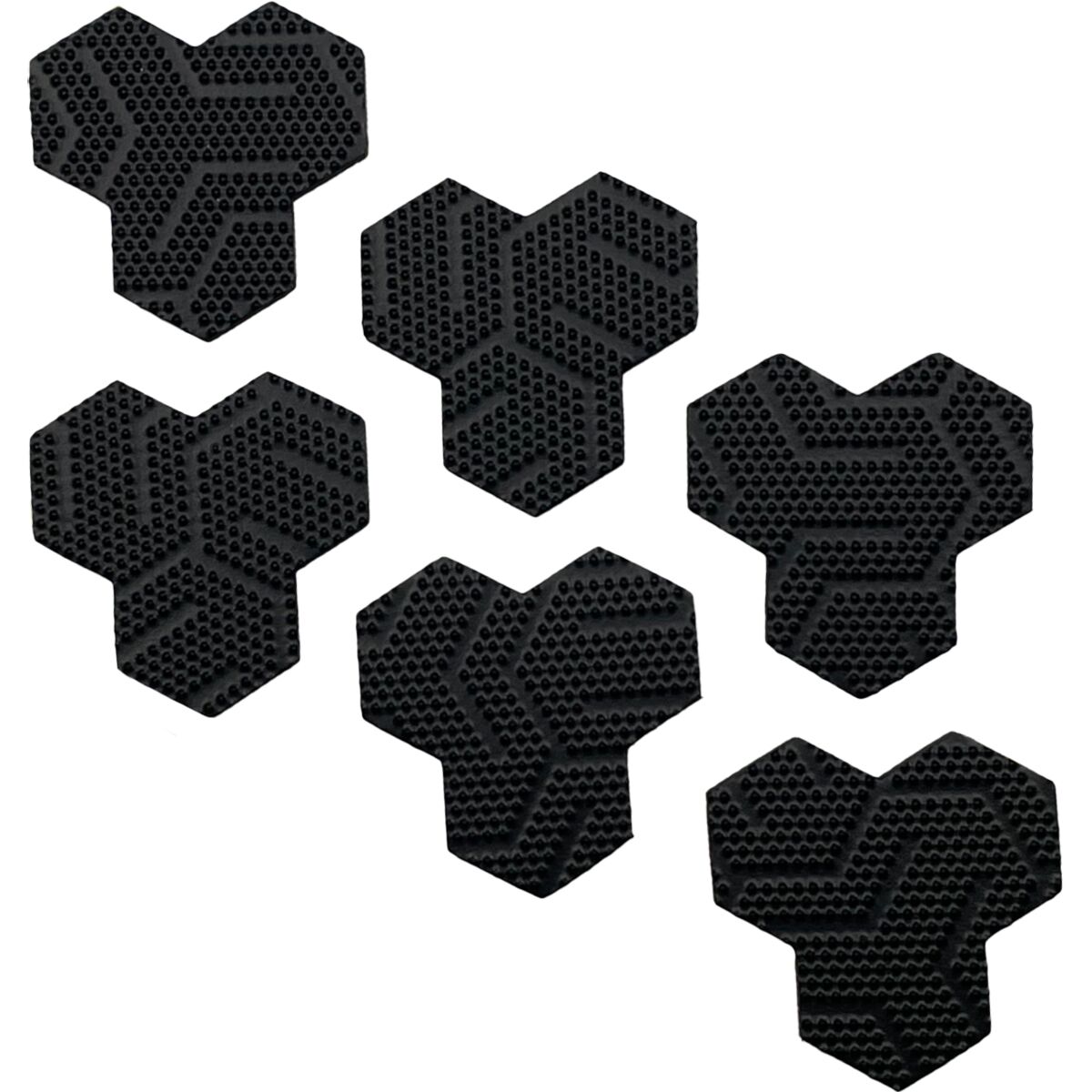STOMPDEX STOMPDEX Snowboard Stomp Pads - 6 Pack Black, One Size