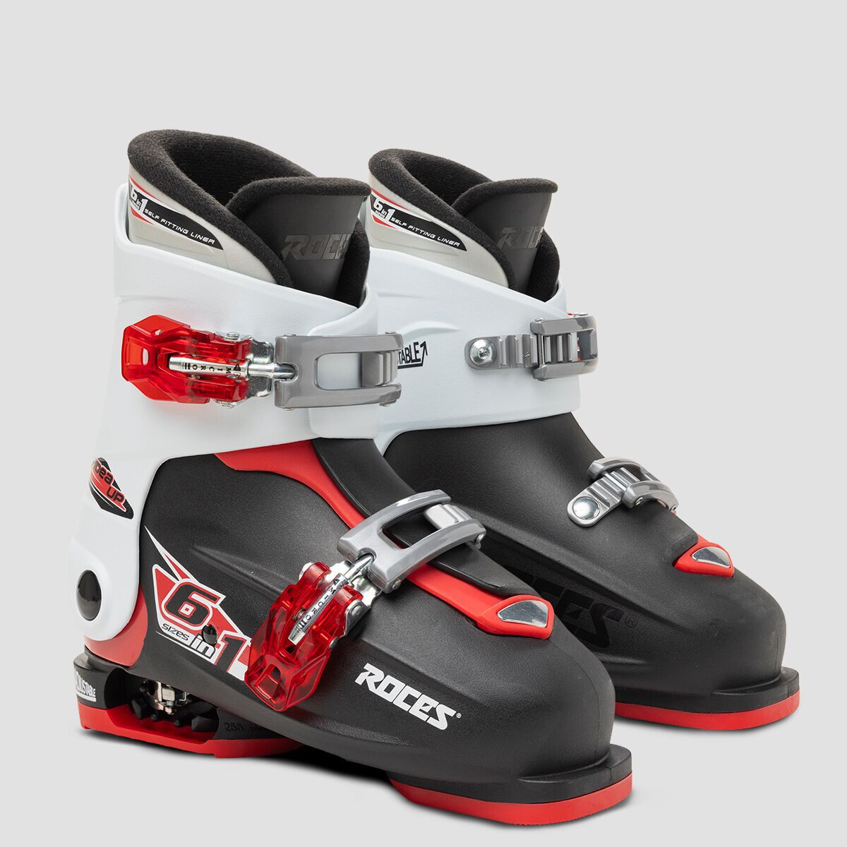 Defiance Flash Junior Red Ski +Roce Adjustable Ski Boot - 2026 - Kids