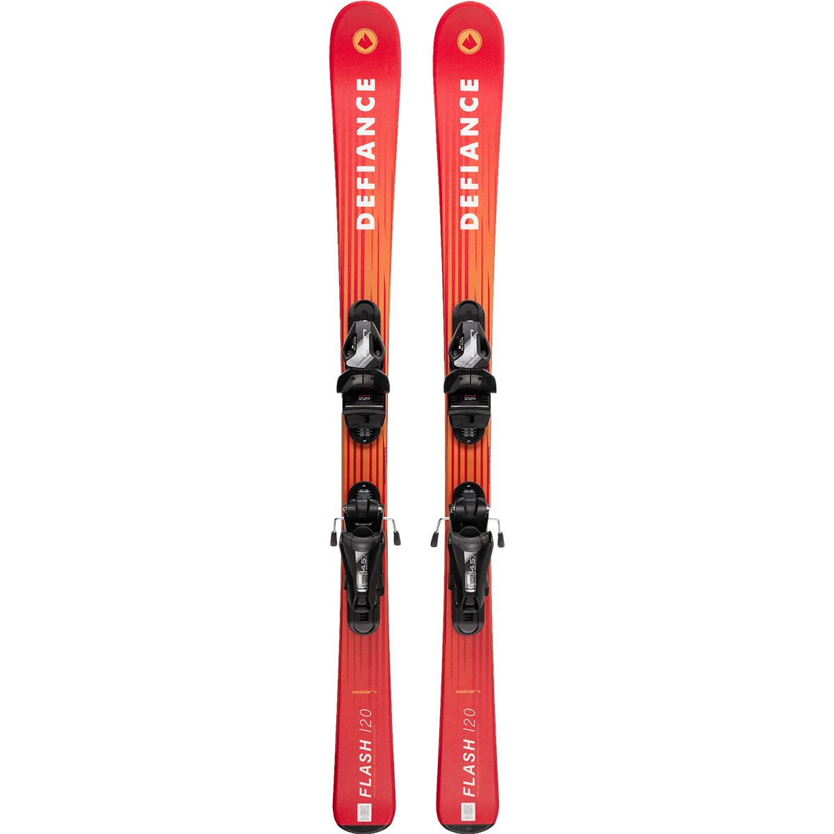 Image of Defiance Flash Jrs Ski + EL 4.5 Gripwalk Binding Red, 110cm