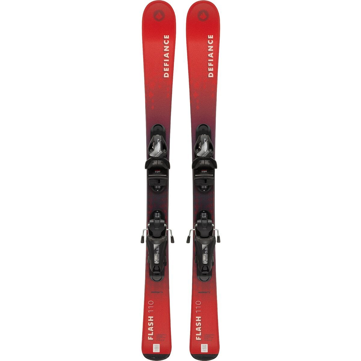 Image of Defiance Flash Jrs Ski + EL 4.5 Gripwalk Binding - 2026 Red, 100cm