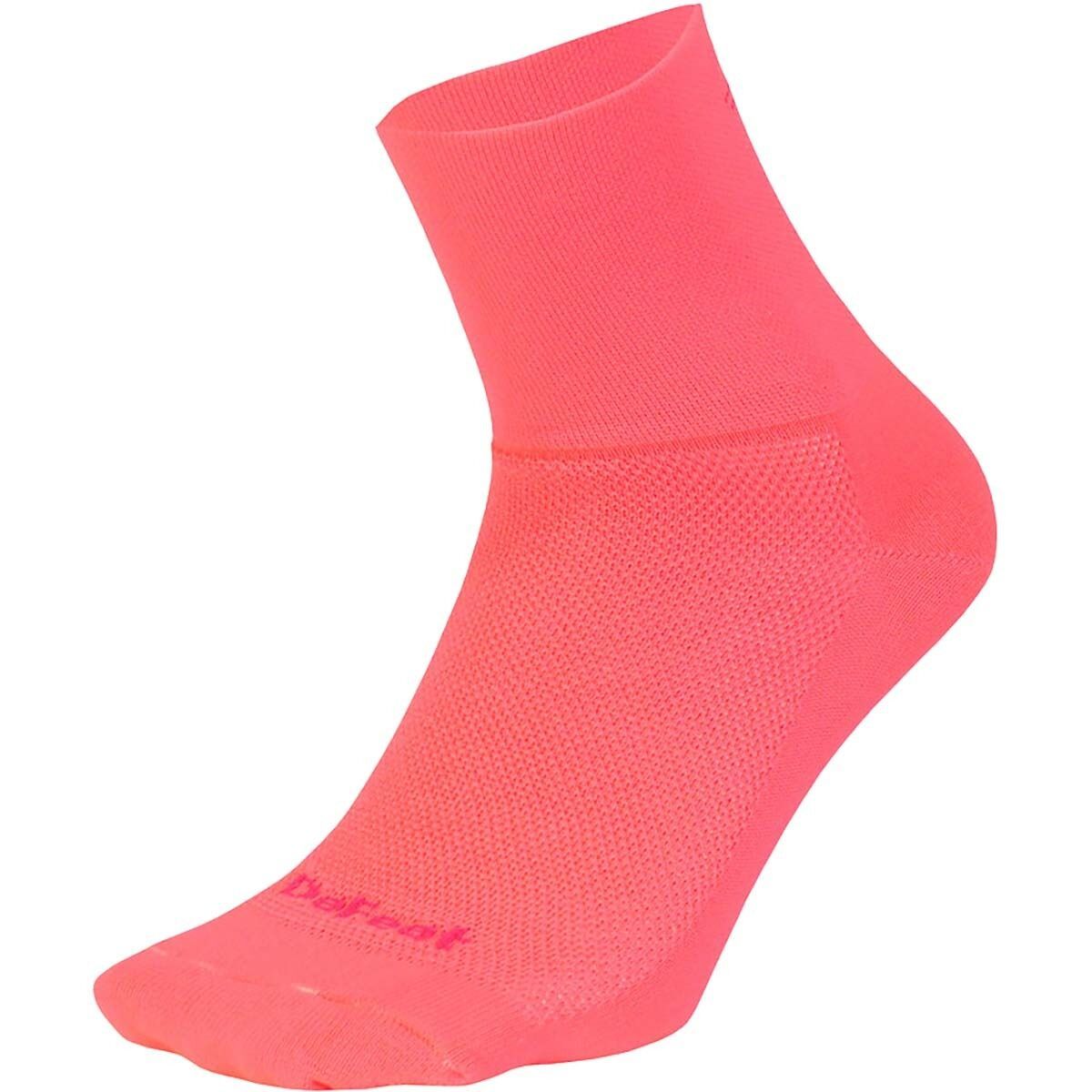 Image of DeFeet Aireator 3in Sock Hi-Vis Pink, S