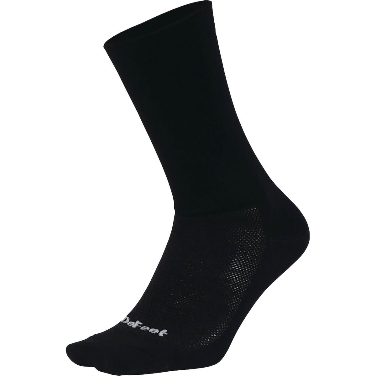 Image of DeFeet Aireator 6in Sock Black Double Cuff, L