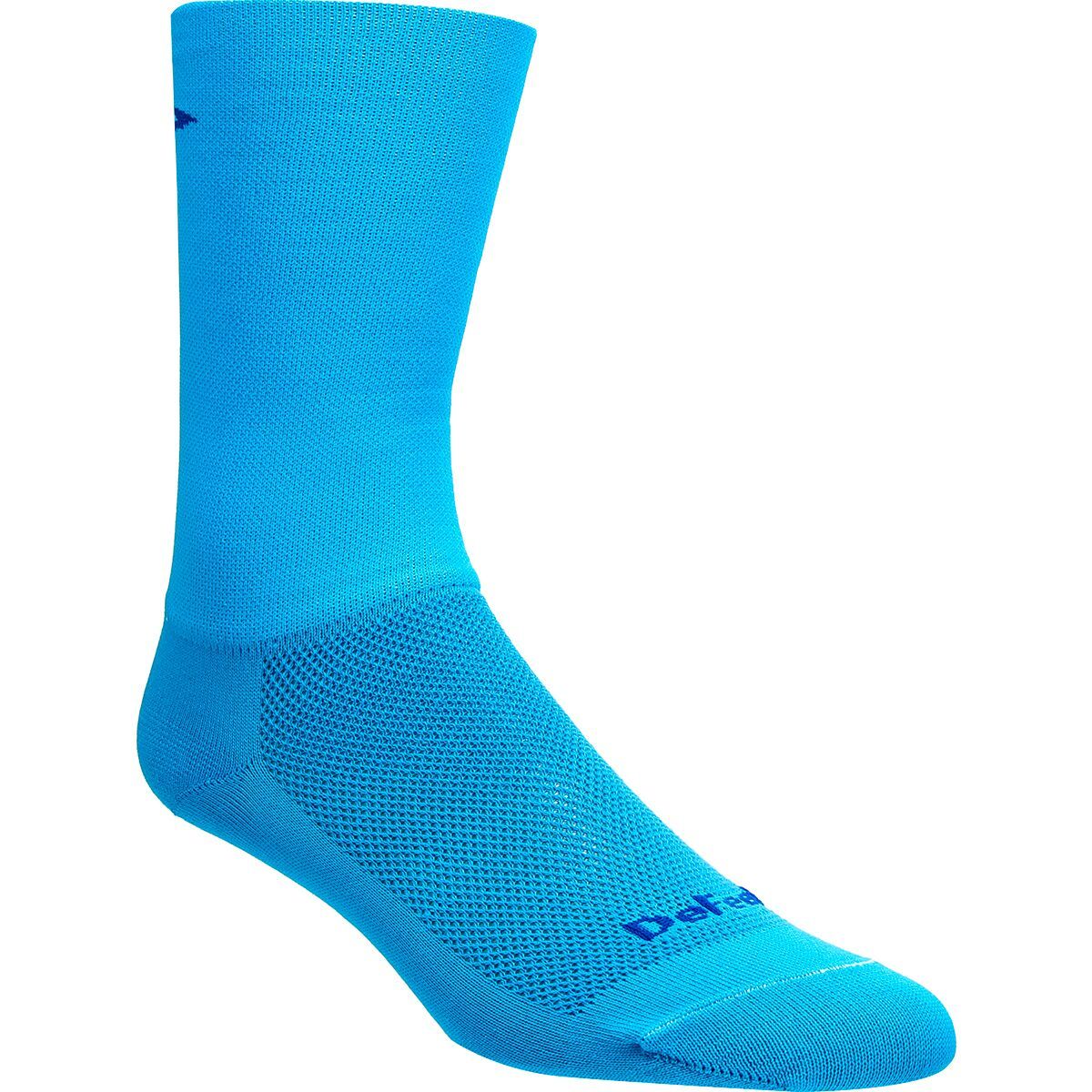 Image of DeFeet Aireator 6in Sock Blue Double Cuff, S