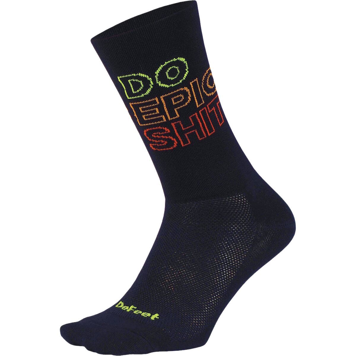 Image of DeFeet Aireator 6in Sock Do Epic Shit, L