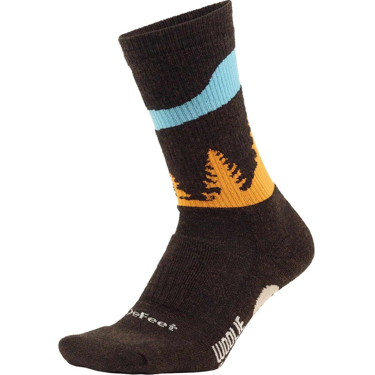 Image of DeFeet Woolie Boolie 6in Sock Chestnut Brown, S