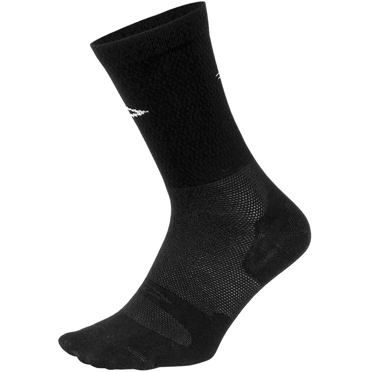 Image of DeFeet Levitator Lite 6in Sock Lite/Black, S