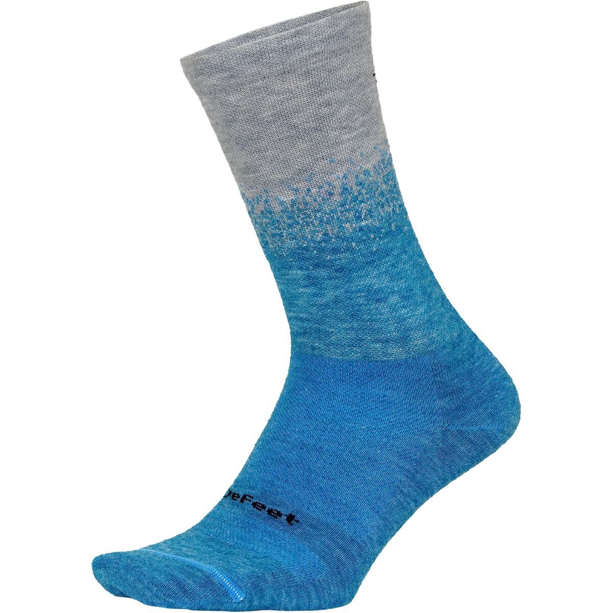 Image of DeFeet Wooleator Pro 6in Sock Petrol/Lead, S