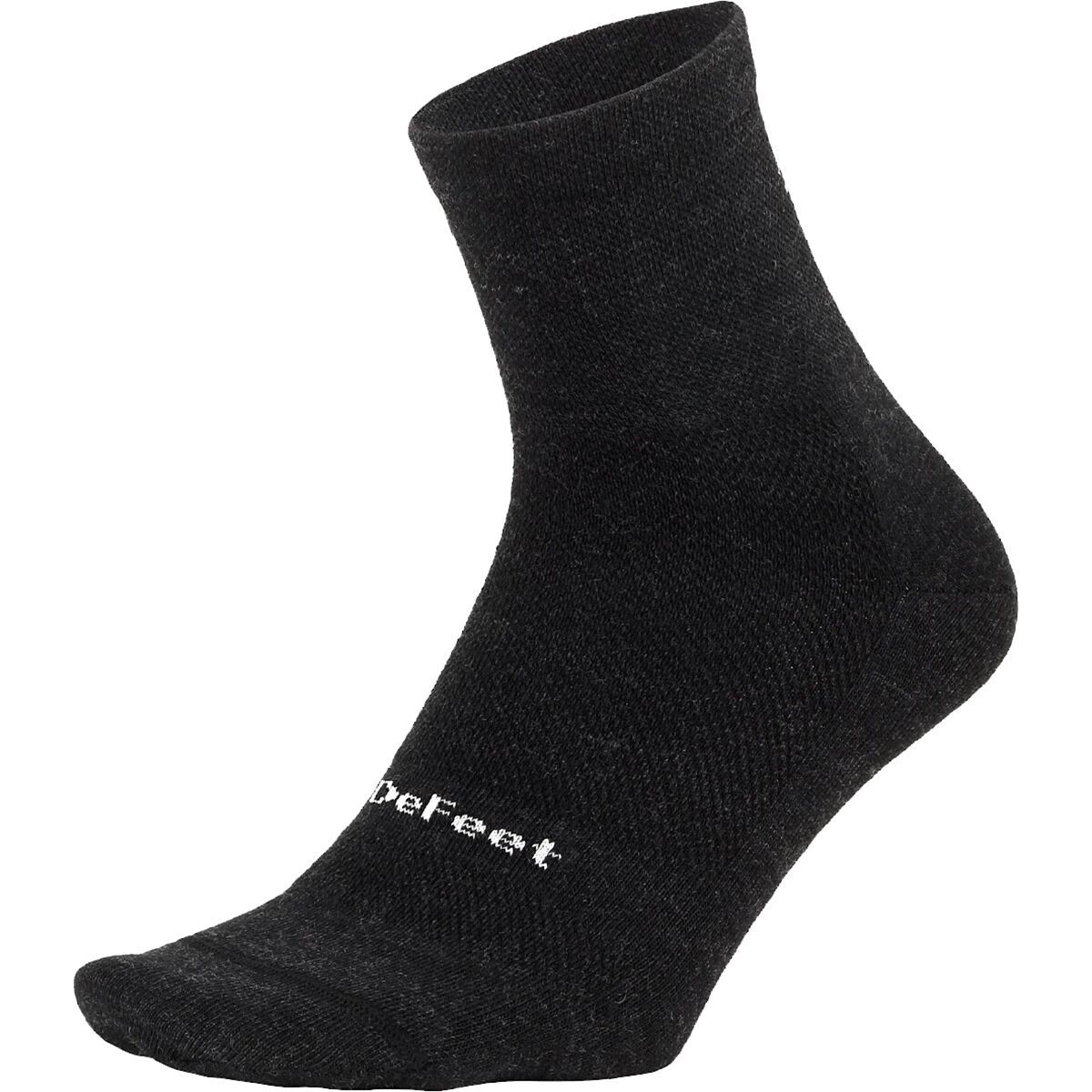 Image of DeFeet Wooleator Pro 3in D-Logo Sock Charcoal, M