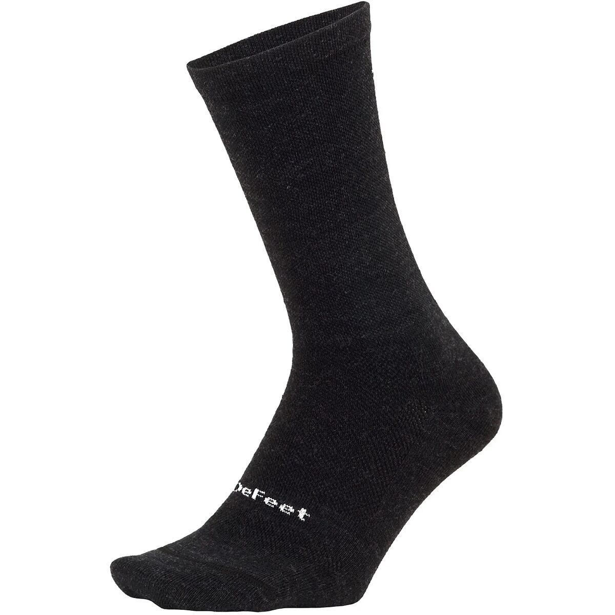 Image of DeFeet Wooleator Pro 6in D-Logo Sock Charcoal, S