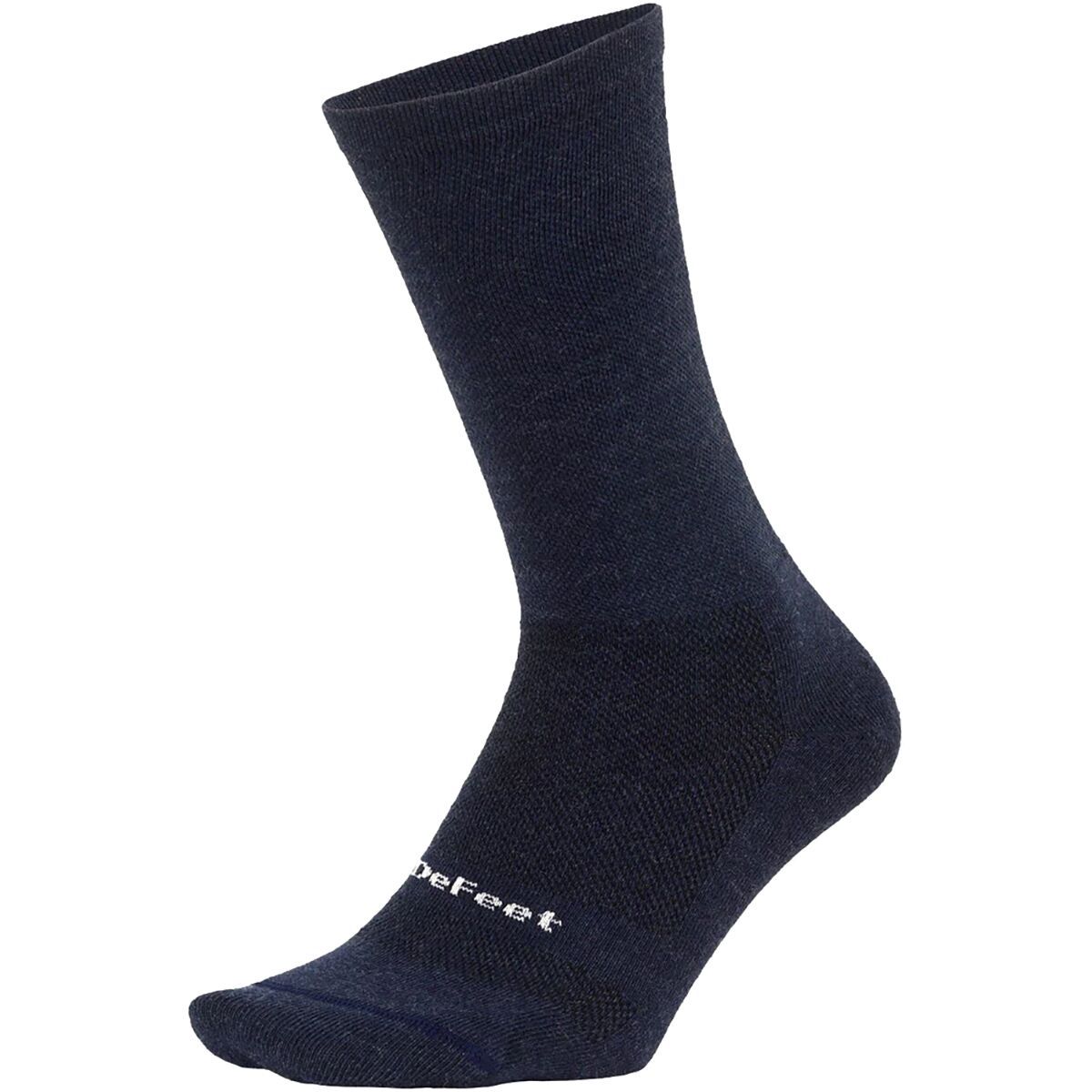 Image of DeFeet Wooleator Pro 6in D-Logo Sock Navy, S