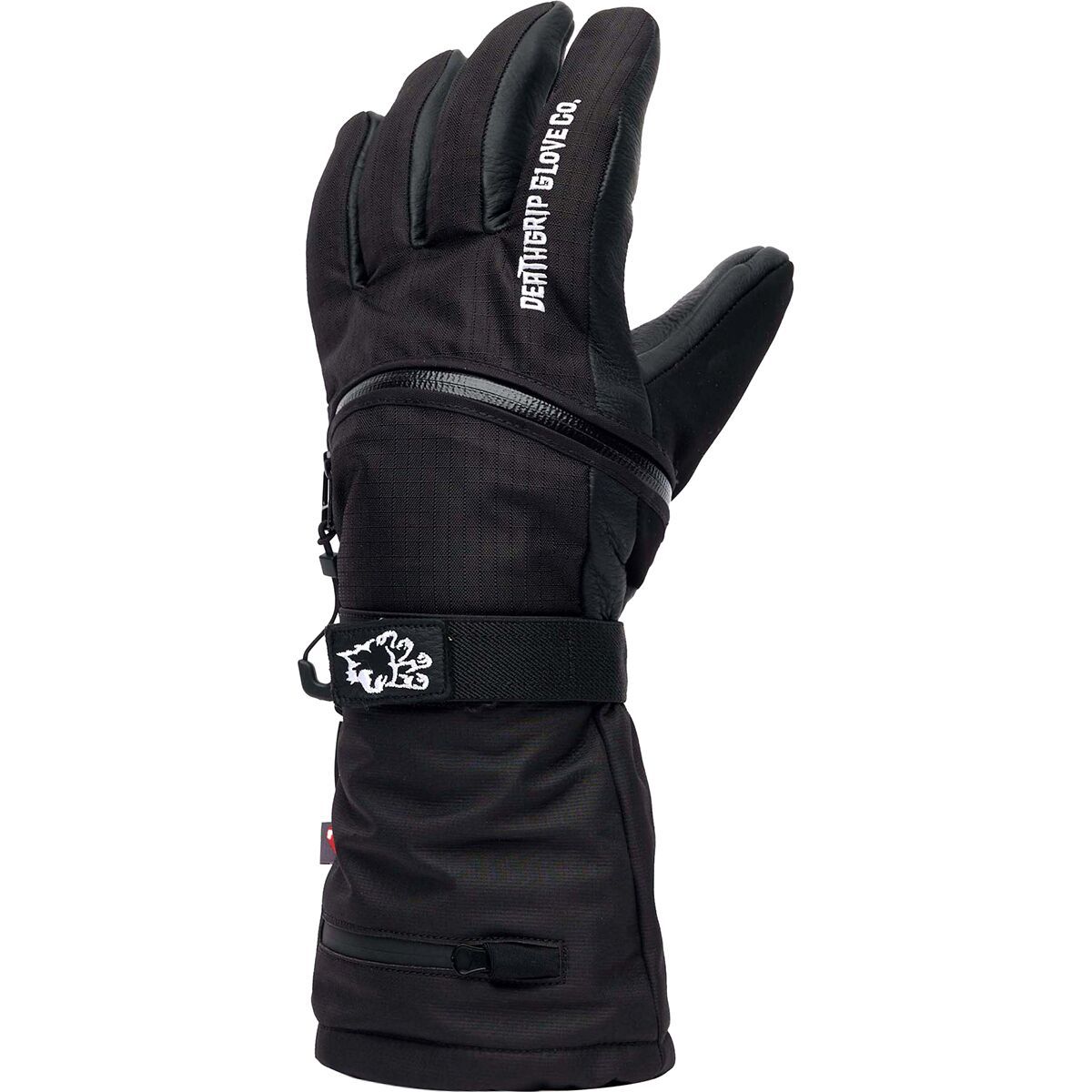 Image of Deathgrip Glove Co. Werewolf Long Cut Glove Black, L