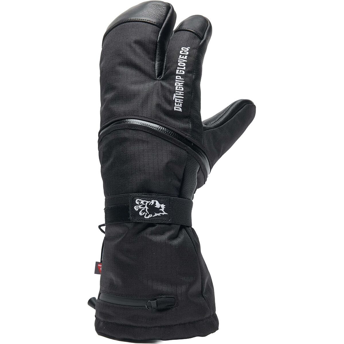 Image of Deathgrip Glove Co. Werewolf Claw Long Cut Mitten Black, L