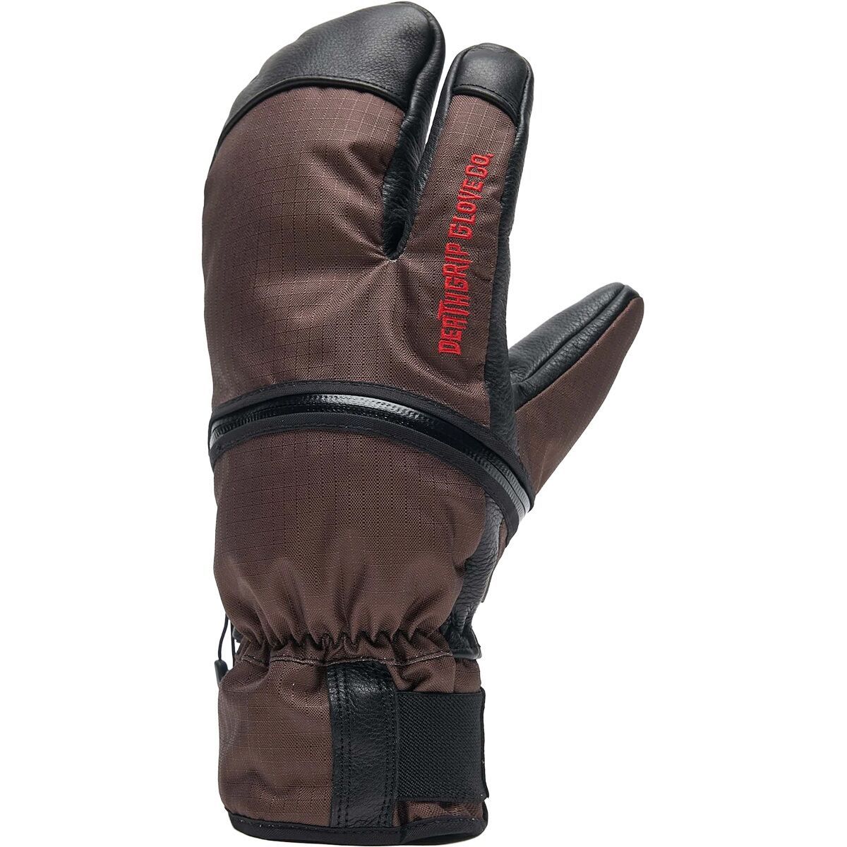 Image of Deathgrip Glove Co. Werewolf Claw Mitten Chocolate, S