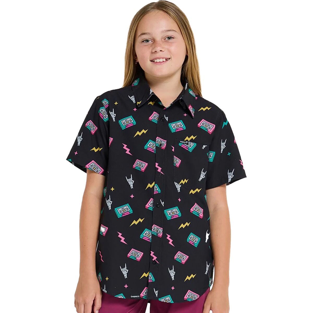 Image of DHaRCO Tech Party Shirt - Kids' Mix Tape, M