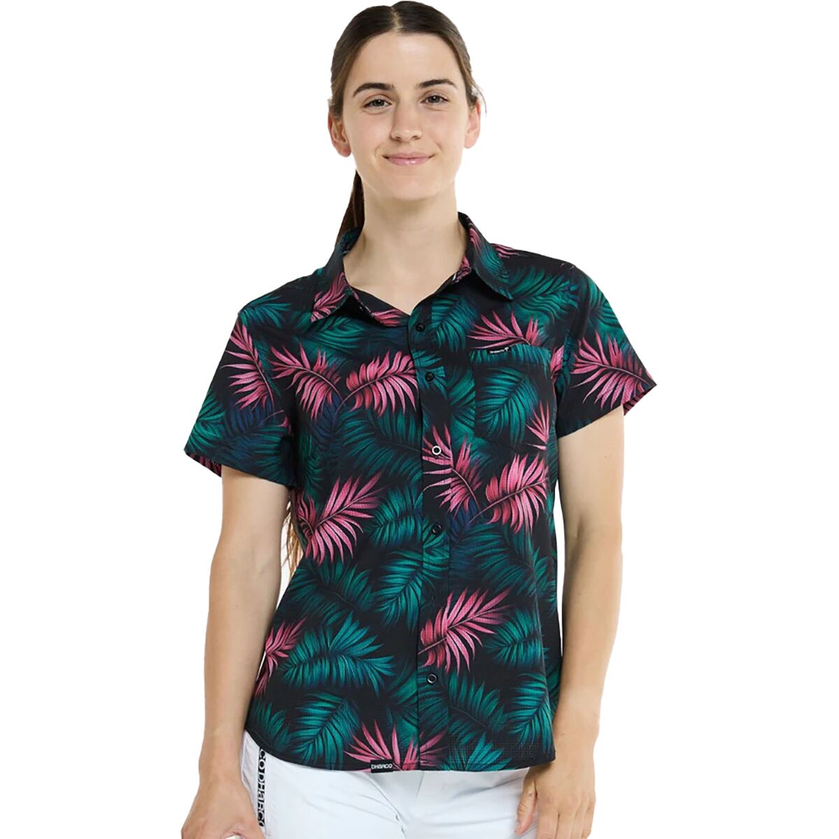 Image of DHaRCO Tech Party Shirt - Women's Dark Fern, S