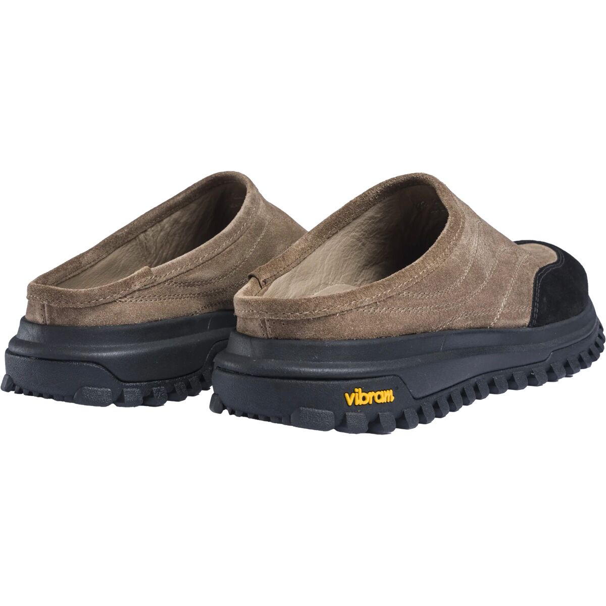 Diemme Maggiore Suede Weather proof Slip On Mule Shoes $389 New Diemme Maggiore Driftwood Suede - Brown | Garmentory main image 3