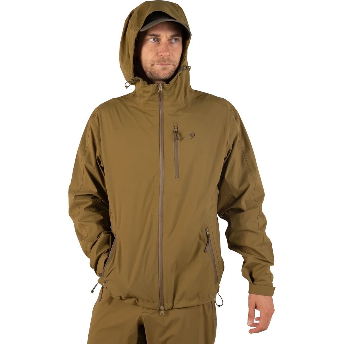 Duck Camp Squall 3L Ultralight Rain Jacket - Men's Mallard Green, L
