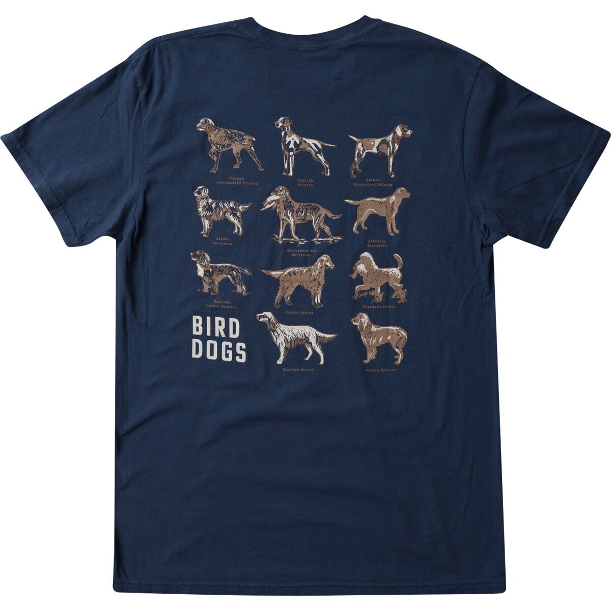 Duck Camp Bird Dogs Graphic T-Shirt - Men's Midnight, 3XL
